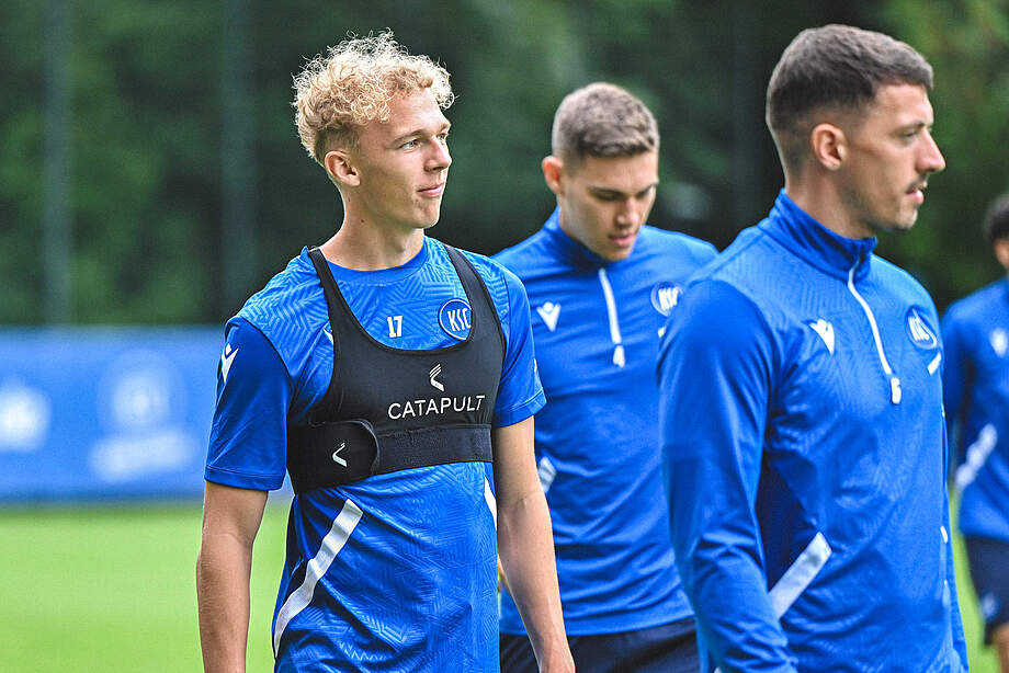 Leon Opitz im Training