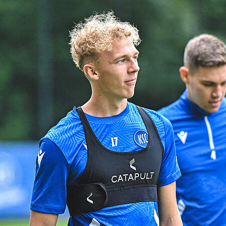 Leon Opitz im Training