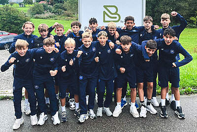U14 beim Trainingslager im Allgäu