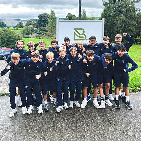 U14 beim Trainingslager im Allgäu
