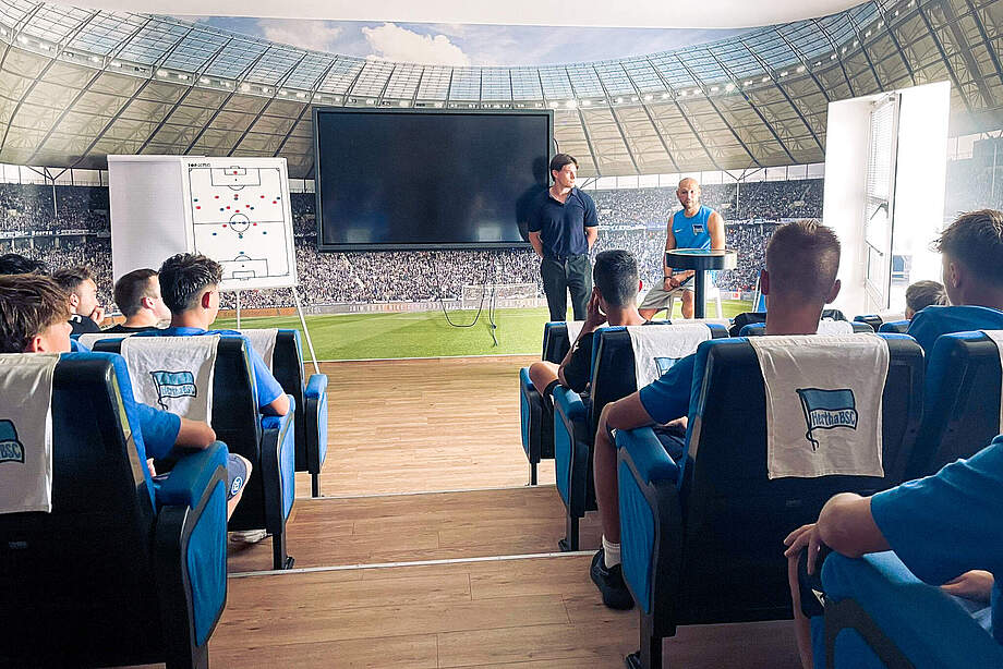 U15 Spieler im NLZ der Hertha