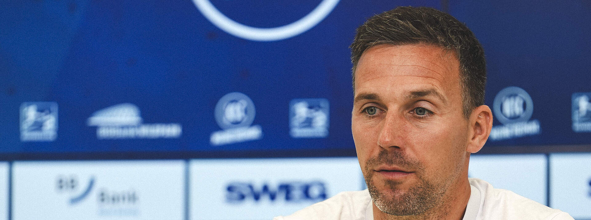 Eichner bei der PK