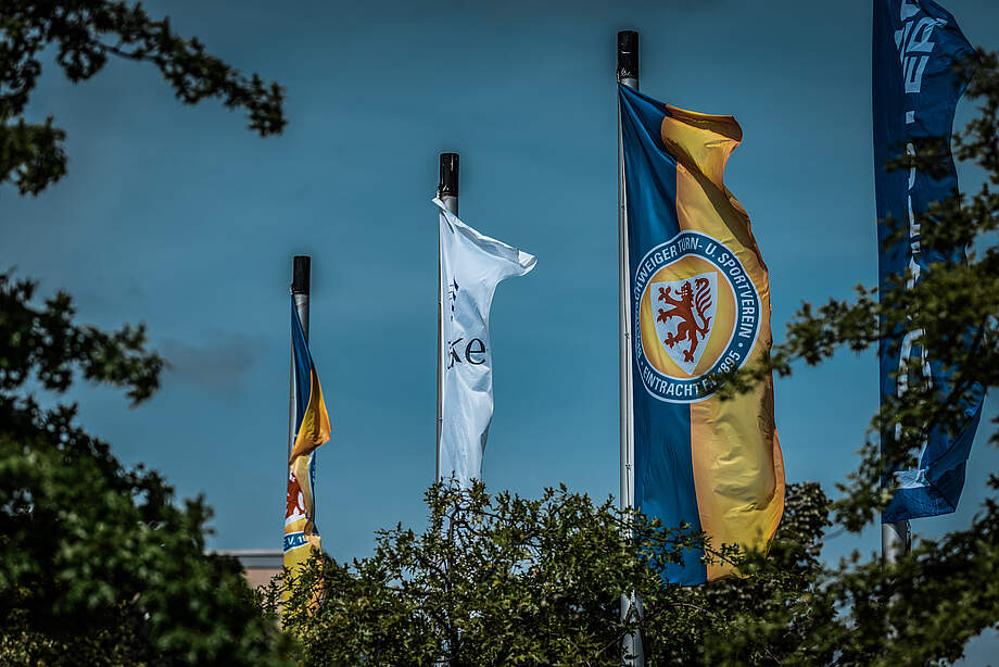 Flagge von Eintracht Braunschweig