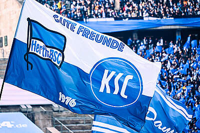 Hertha und der KSC