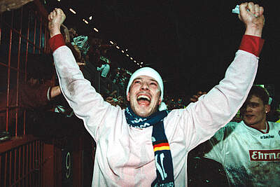 Rainer Schütterle jubelt