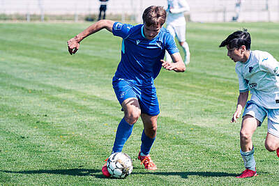 U15 im Spiel.