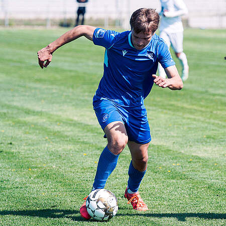 U15 im Spiel.