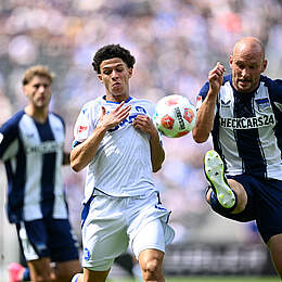 Louey Ben-Farhat im Zweikampf. 