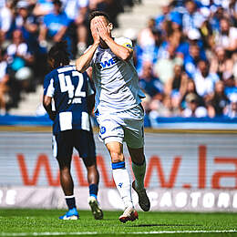 Marvin Wanitzek nach vergebener Chance.