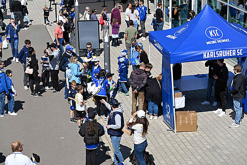Stand von KSC TUT GUT.