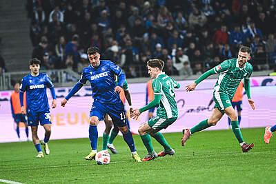 Philipp Förster im Dribbling