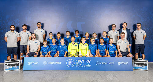 Mannschaftsfoto mit Cronimet