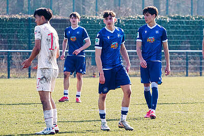 U17 zu Hause gegen Augsburg.