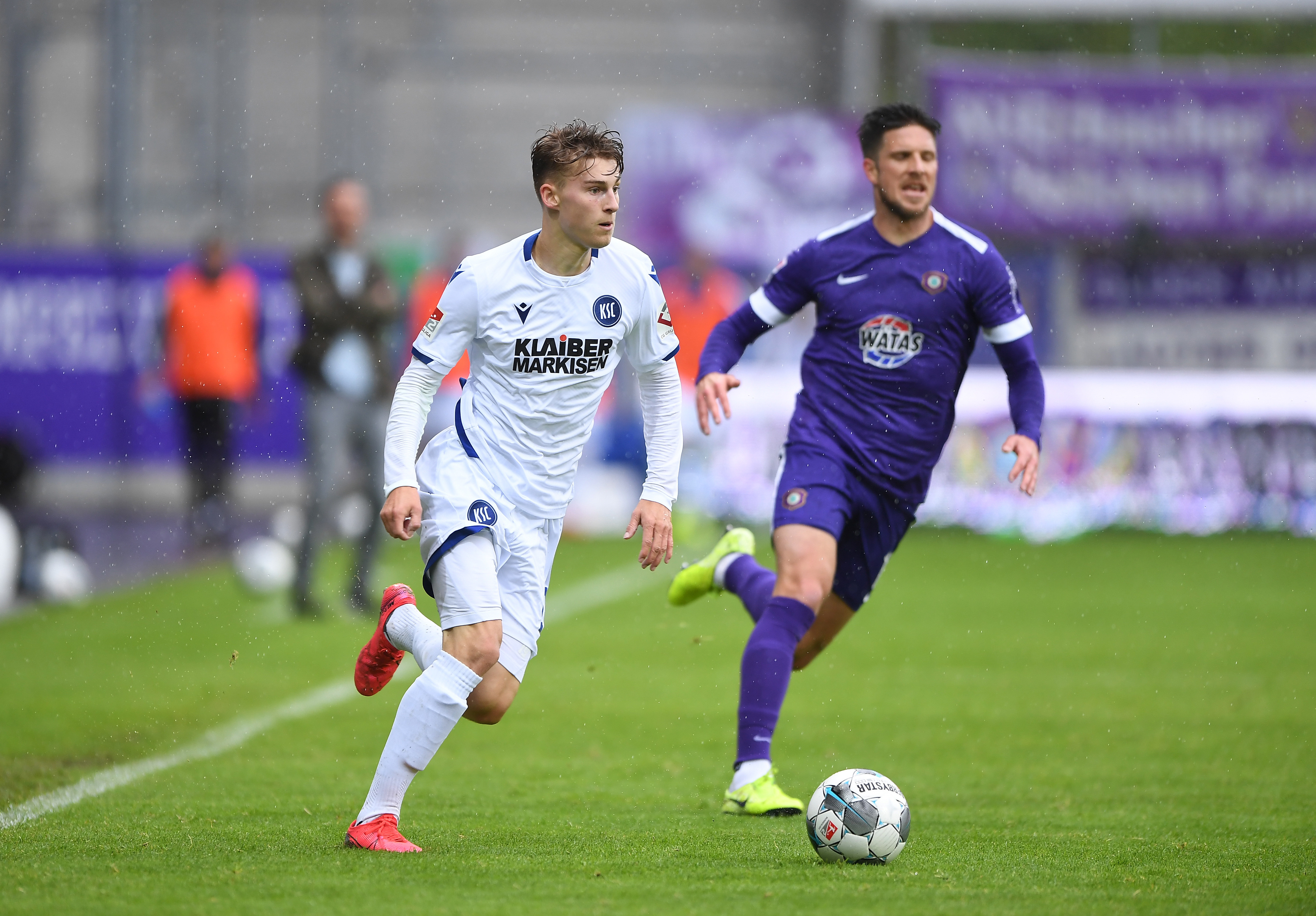 KSC im Spiel gegen Aue punkt und torlos KSC MEINE HEIMAT.
